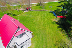 Drone over Bedroom Balcony