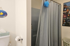 shower 2nd floor bathroom